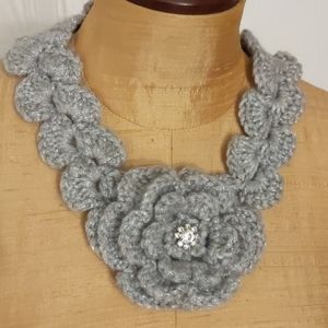 Knitted Bib Coat Decoration